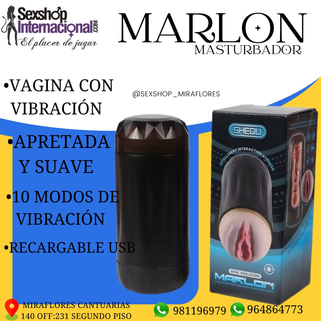 VAGINA MASTURBADOR CON VIBRACION-CON SONIDO DE GEMIDOS-SEXSHOP MIRAFLORES 